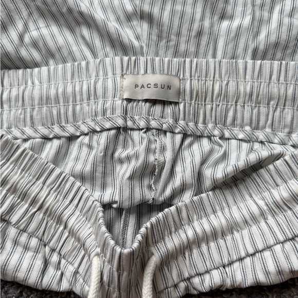 PacSun Striped Drawstring Pants - Picture 2 of 5